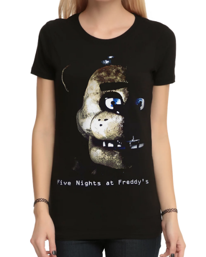 five nights at freddy's girls shirt